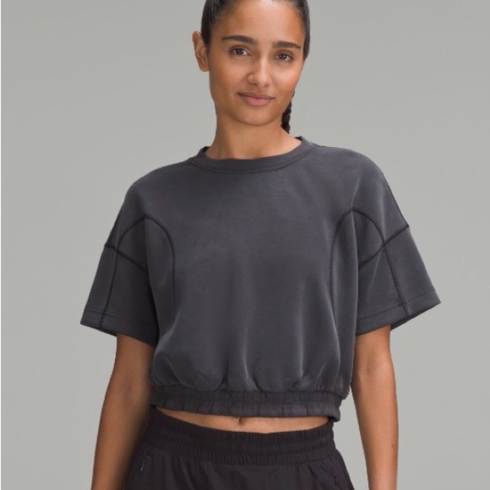 NWT lululemon athletica softstreme gathered tee